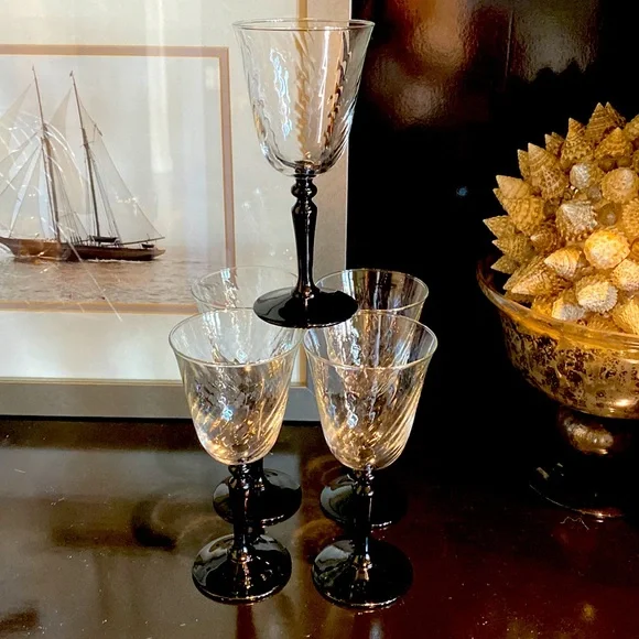 wine glass chandelier Tuscan Vineyard Six Light Chandelier in Textured Black main image 1